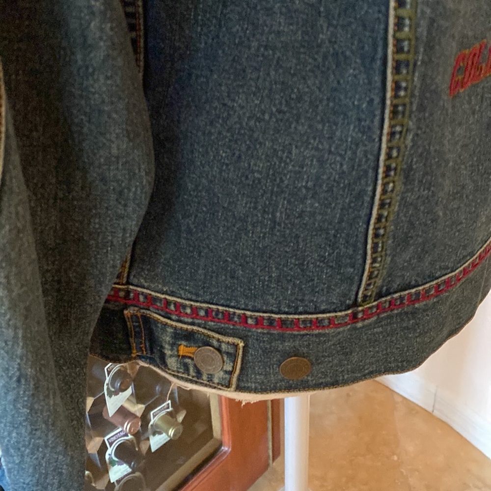 Vintage DKNY Jean Jacket size 8 - Picture 7 of 14